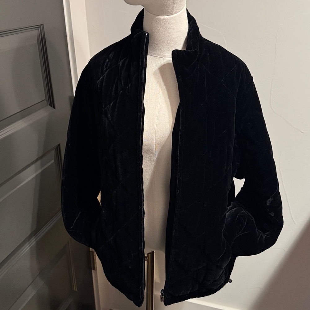 Ralph Lauren Black Quilted Puffer Jacket